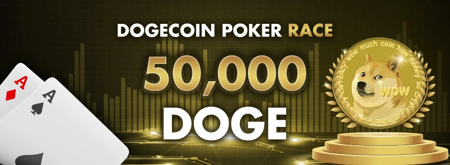 Dogecoin Poker Race on Betkings – 50,000 DOGE
