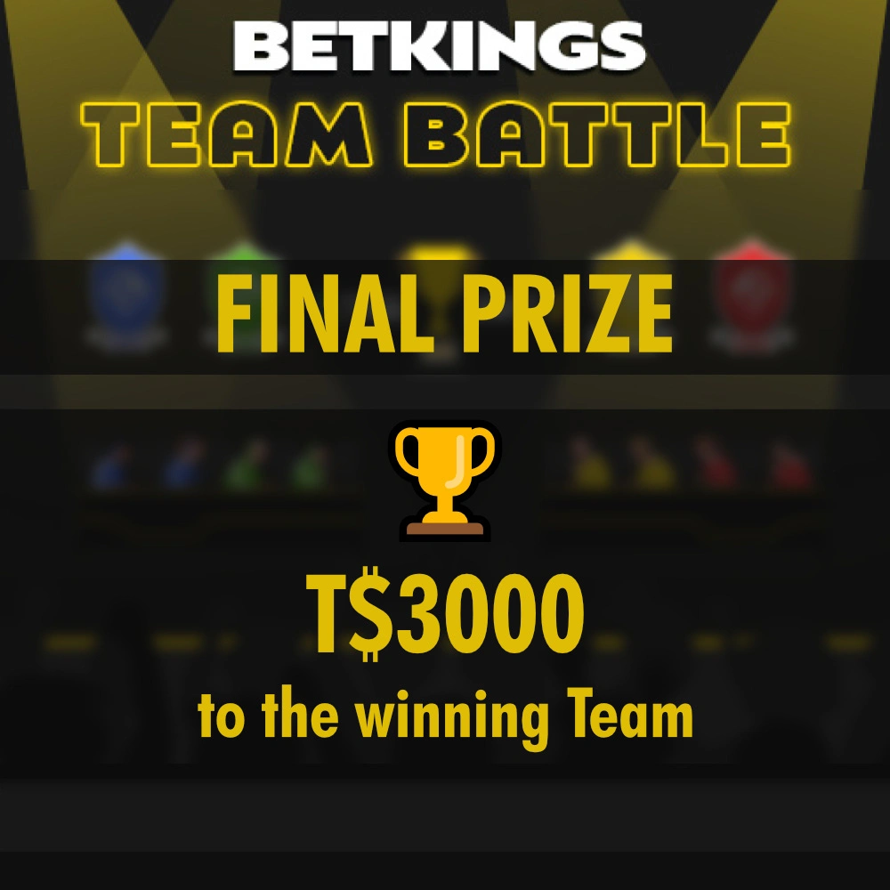 Betkings TEAM BATTLE – Tournament Where Teamplay is Allowed