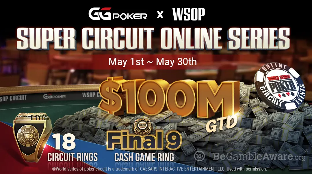 $100M WSOP Circuit Is Back on GGNetwork