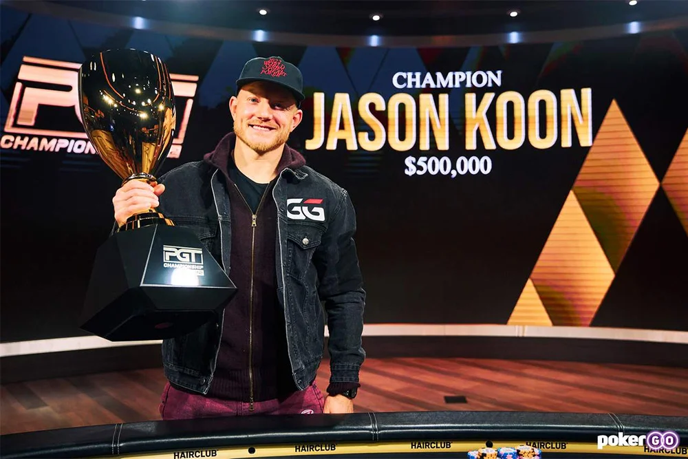 Jason Koon Wins 2022 PGT Championship for $500,000