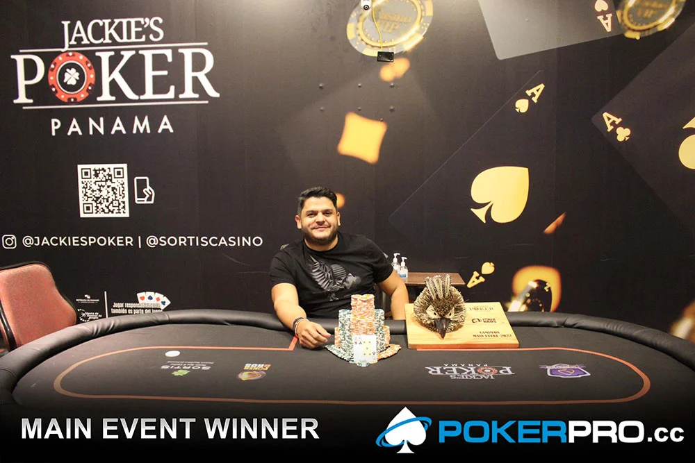 Juan Luis Ruiz wins the Jackie's Poker Tour in Panama for $101,000