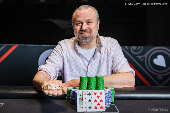 Joseph Sanders won his first bracelet and bumped up his high score by more than 5x with $269,530 for the win