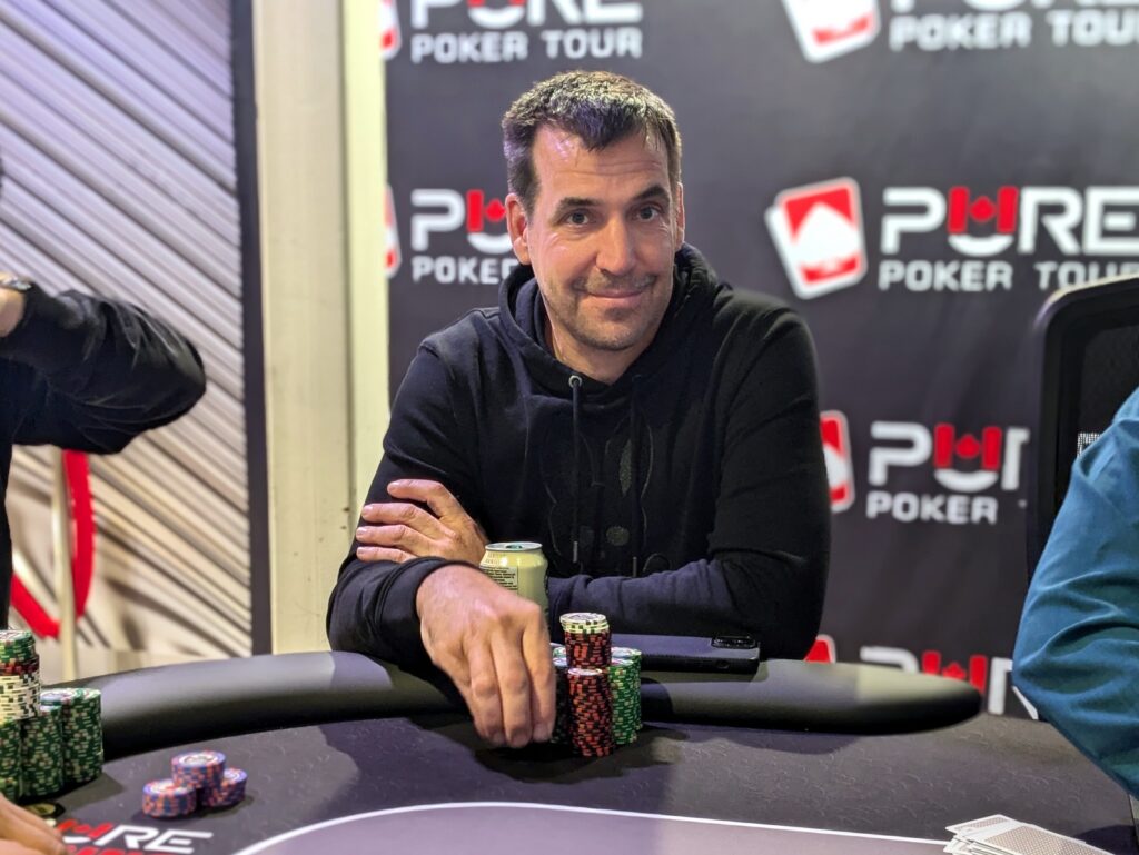 Manfred Gunther was in the Ottawa crew hat arrived mid-week and showed his 4-Card mastery with 4th in the PLO Big Bounty after winning a PLO Bounty ring in Calgary