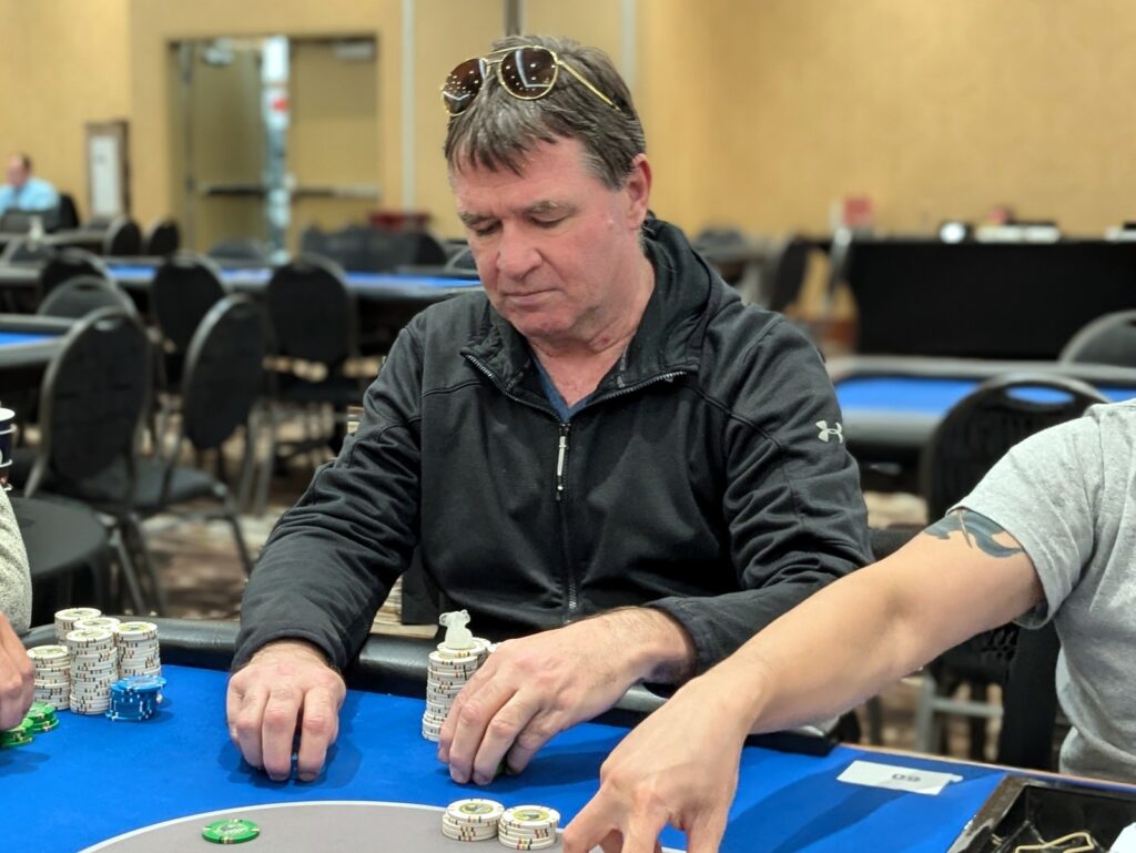 Scott Calvank, 3rd place in Event #1: Big 30 Stack