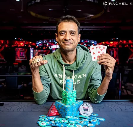 2024 WSOP: Aditya Agarwal is the New Event #82: $1,000 No-Limit Hold’em Champion