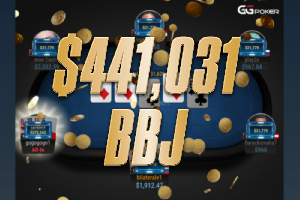 PokerPro Member Hits His THIRD Bad Beat Jackpot on GG Network
