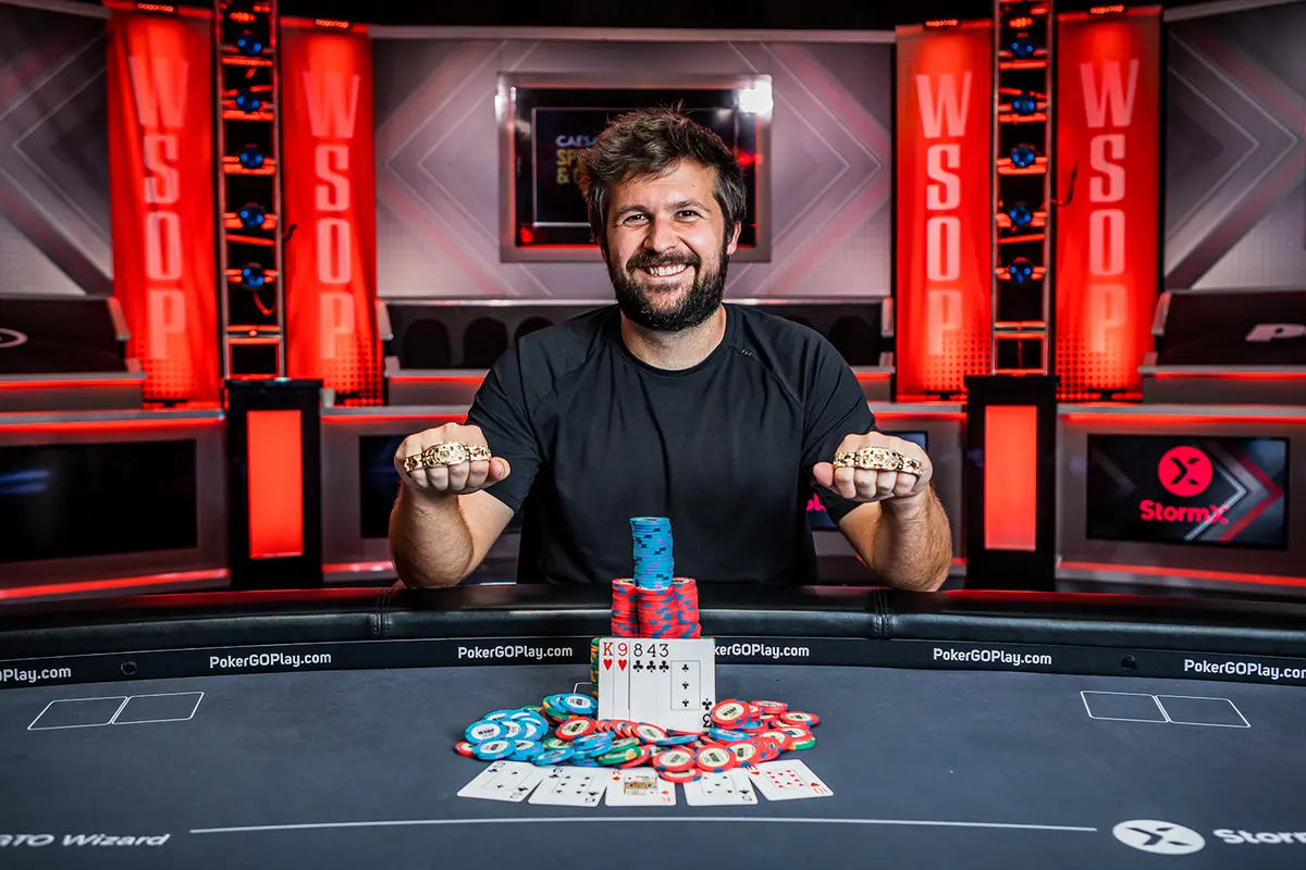 2023 WSOP Day 7: Eveslage Does It Again! Four Other Bracelets Awarded