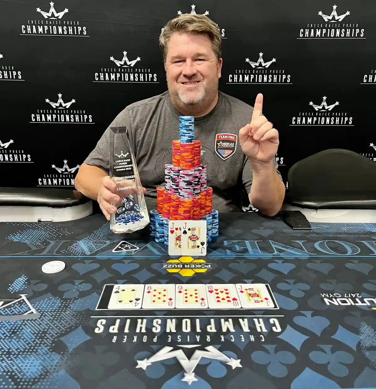 Chris Moneymaker Wins His Own Poker Tournament