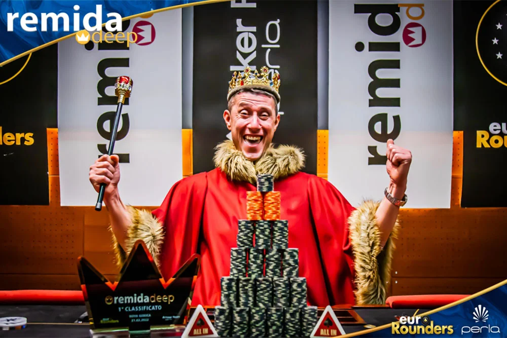 Claudio Cannavà Crowned as Remida Deep King in Slovenia
