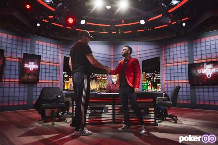 Hellmuth vs Negreanu 'High Stakes Duel Round 2' on Wednesday