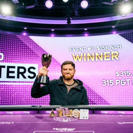 David Peters Wins Second 2024 PokerGO Cup Trophy ($315,000)