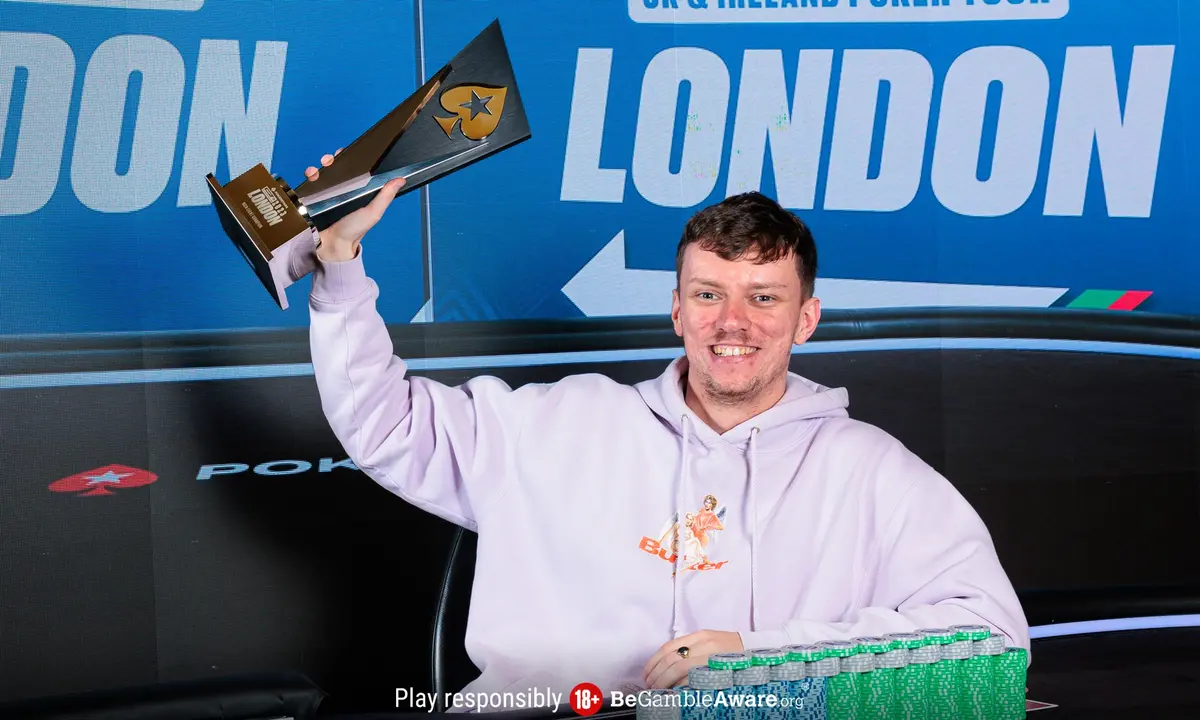 Dylan Bradley Snags the Title and £71,650 at UKIPT London Main Event