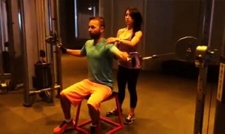 Daniel Negreanu Grinding at the Gym with Tiffany Boydston