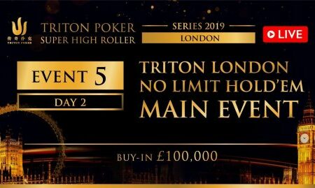 Triton London 2019 – NLH Main Event £100K – Final Day