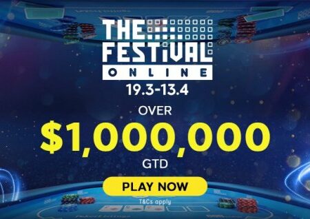 The Festival Online Series with $1,000,000 GTD at 888poker