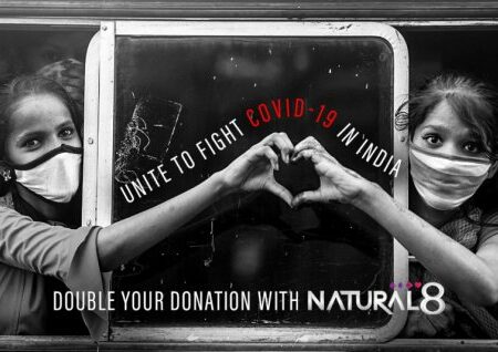 Help Fight Covid-19 in Natural 8’s India Campaign