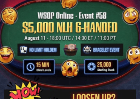 A new day and another WSOP bracelet awarded on the GGNetwork