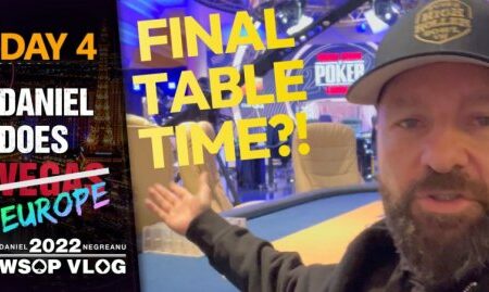 FINAL TABLE TIME?! – 2022 WSOPE Poker Vlog Day 4