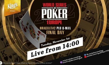 2022 WSOP Europe Event #2: €550 Pot-Limit Omaha 8-Max Final Day