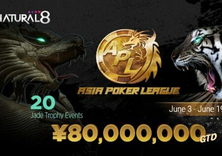 Asia Poker League is Coming Back With ¥80 Million in Guarantees Only on Natural8!