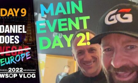 MAIN EVENT DAY 2 – 2022 WSOPE Poker Vlog Day 2