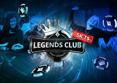 Take one of Three Chances to Win T$5,000 Every Week in the Legends Club on partypoker