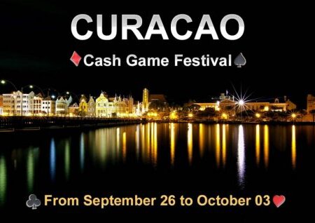 Visit Curacao Poker for Cash Game Festival 2.0 Starting on 26th September