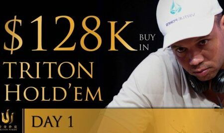 Triton Poker Series JEJU 2018 – Short Deck Ante-only $128K Buy-In, Day 1