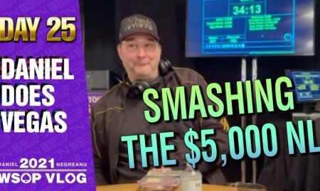 SMASHING the $5,000 NL with PHIL HELLMUTH! – 2021 DNegs WSOP Poker VLOG Day 25