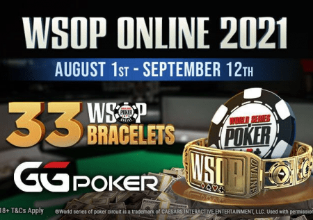 Schedule Announced For 2021 WSOP Online on GG Network