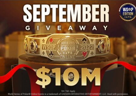 $10,000,000 September’s WSOP Special Givaway on GGNetwork