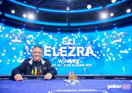 Eli Elezra Wins US Poker Open 8-Game Mix, Negreanu Out in Third