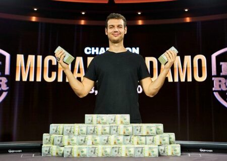 Unstoppable Michael Addamo Wins Super High Roller Bowl For 3.4$ Million