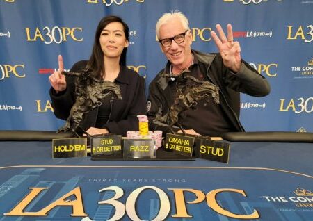 Hollywood Actor James Woods and Lynda Tran Win in Partners Mixed Event at LAPC