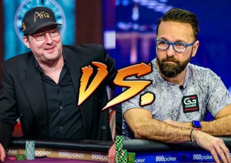 Poker Legends Daniel Negreanu and Phil Hellmuth will Battle in a Heads-Up Challenge!