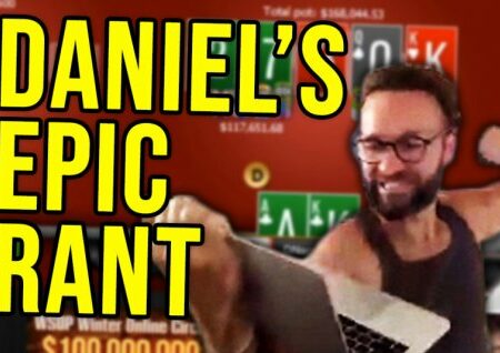 EPIC RANT: Daniel Negreanu Busts His WSOP.com Account; Needs to Reload Million Dollars