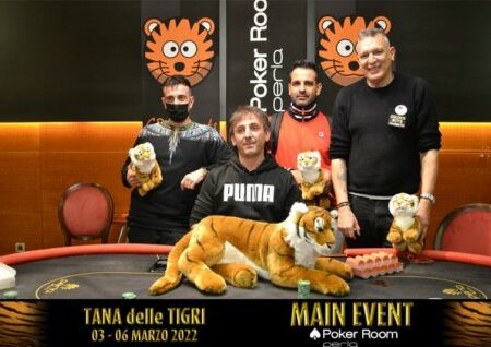 Tana Delle Tigri Main Event in Nova Gorica Ends With a 4-way Deal