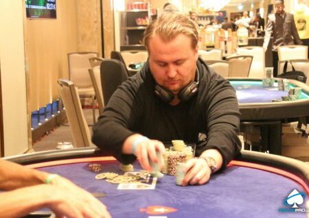 Jon Kyte Second in Chips With 6 Left in the UKIPT Main Event, £232,300 for First!