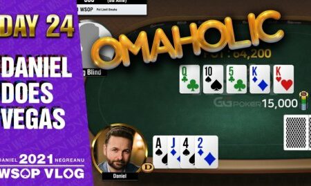 OMAHOLIC: ALL ABOUT the $10k POT LIMIT OMAHA – 2021 DNegs WSOP Poker VLOG Day 24