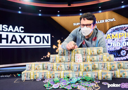 Isaac Haxton Dominates 2023 with Super High Roller Bowl VIII Victory