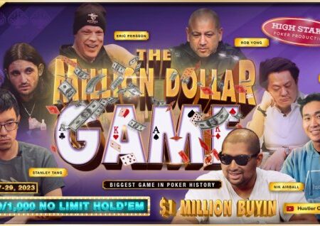 The Million Dollar Buy-In Hustler Casino Live Lineup is Set