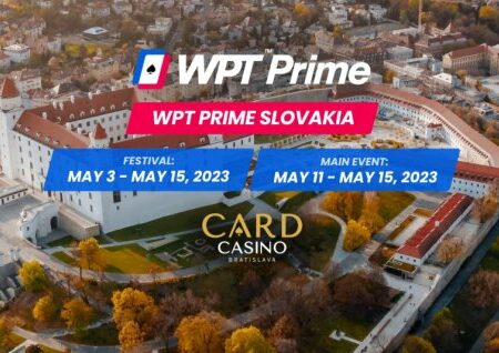 World Poker Tour Coming to Bratislava for the WPT Prime Slovakia