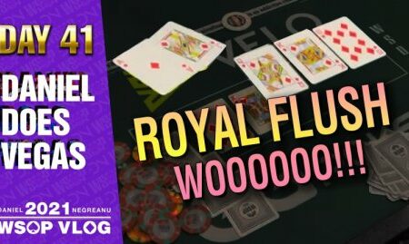 ROYAL FLUSH WOOOOOO!!! – 2021 DNegs WSOP Poker VLOG Day 41