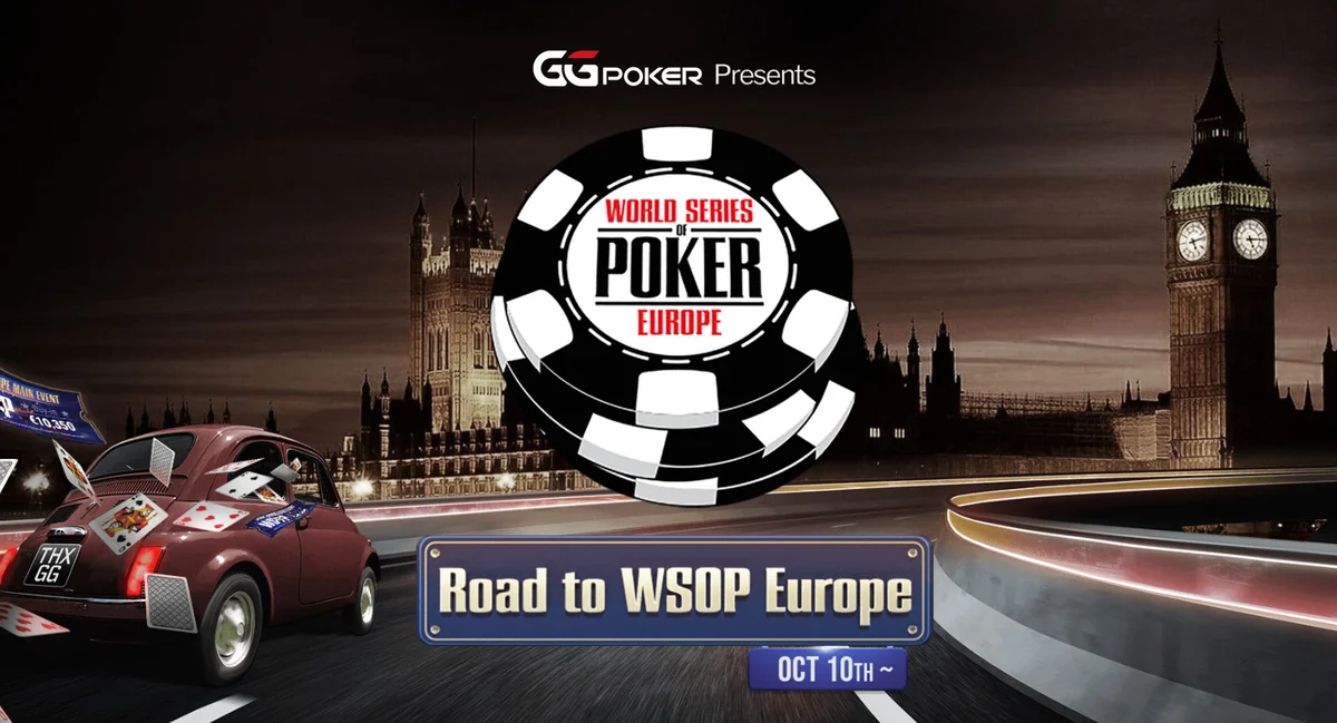 Road to 2022 WSOP Europe on GG Network