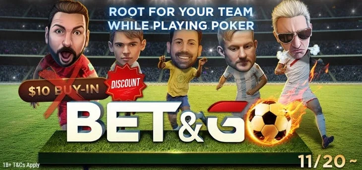 GGPoker Launches Sports Themed Bet & Go Tournaments