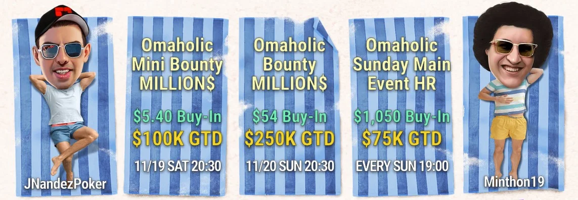 $5 Million GTD Omaholic Series at GGPoker
