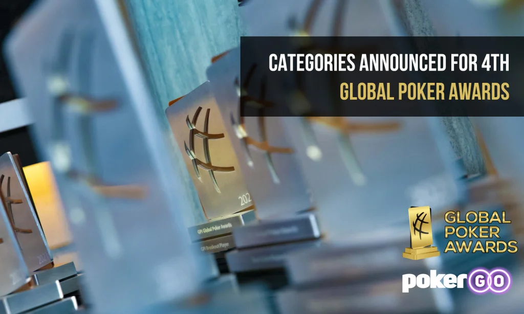 2022 Global Poker Awards Categories Announcement