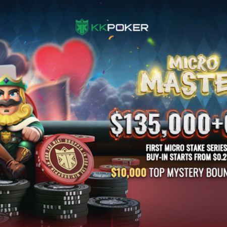 Win a Share of Over $135,000 from Just $0.25 in KKPoker’s Micro Master Series