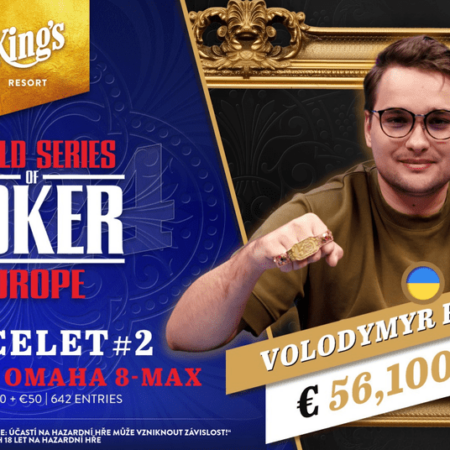 Volodymyr Kokoulin Wins His First WSOPE Bracelet with a Miracle Comeback in Event #2: €550 Pot-Limit Omaha