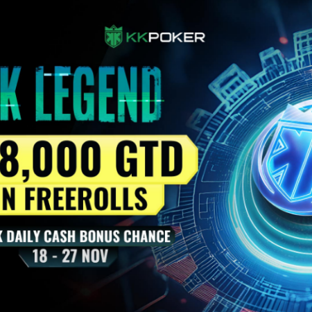 Win Free Money With KK LEGEND $18K+ Freeroll Giveaway on KKPoker